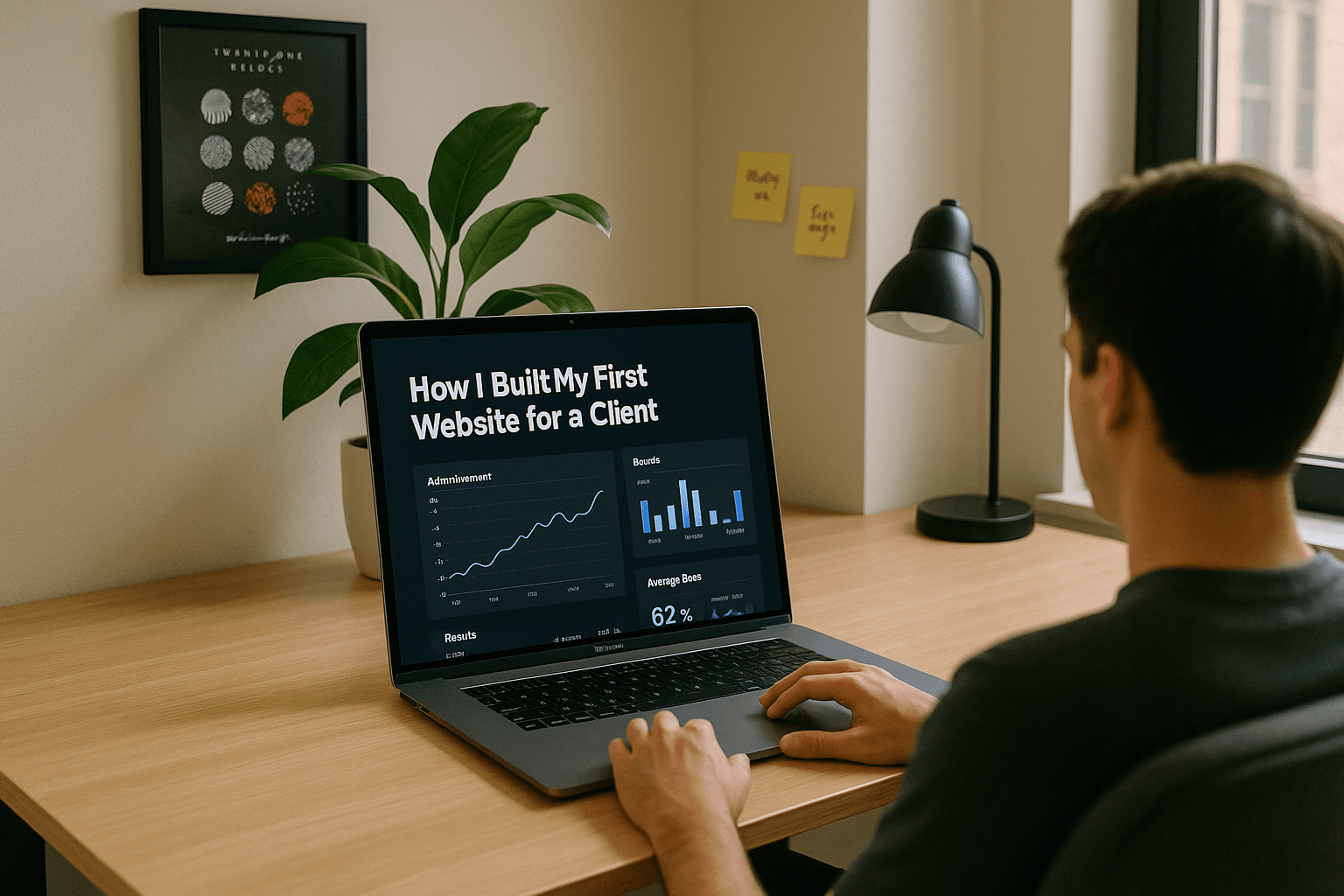 How I Built My First Website for a Client